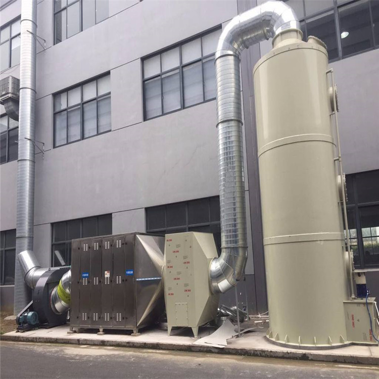 實驗室廢氣處理設備后排放